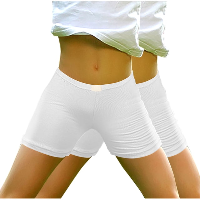 Birdeem Girls Fashion Casual Spring and Summer Solid Elastic Waist Kids Short Pants