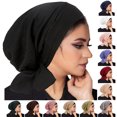 thumbnail image 3 of Penkiiy Couvre-chef de Chimiothérapie pour Femmes, Turban, Bonnets, Foulards contre le Cancer, Couvre-Chef contre la Perte de Cheveux, Couvre-Chef pour Yoga, Course, Kaki, 3 of 3