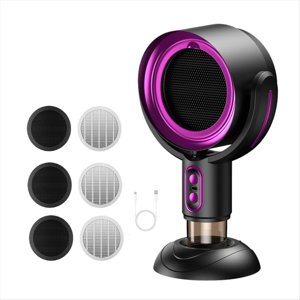Hotte de bureau portable avec filtre en coton USB Éventail d'échappement de cuisine portable alimenté pour l'appartement B