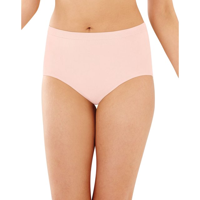 Bali Womens Comfort Revolution Microfiber Brief 3-Pack, 10/11