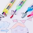 thumbnail image 2 of TIMIFIS Stylo Stylo 4 Pcs Marqueurs de Craie Stylo Marqueur de Craie Liquide de Qualité Supérieure avec Stylo Réversible Enfant 5 ml, 2 of 8