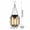 A, variant on Vwrxbz Solar Chandelier Outdoor Vintage Iron Square Pendant Light Waterproof Garden Courtyard Hanging Lamp
