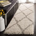 thumbnail image 1 of SAFAVIEH Hudson Adella Tapis Géométrique Diamants Shag, 1 of 6