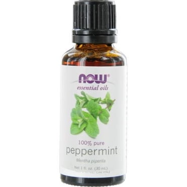NOW Foods - Huile Essentielle de Menthe Poivrée 100 % Pure - 1 fl oz