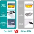 thumbnail image 3 of Portable Microwave Alternative, Electric Lunch Box For Car Home Office, 80W Faster Heating Food Warmer With Leak Proof Design, Safe Material Easy Clean Detachable Stainless Steel, 3 of 7