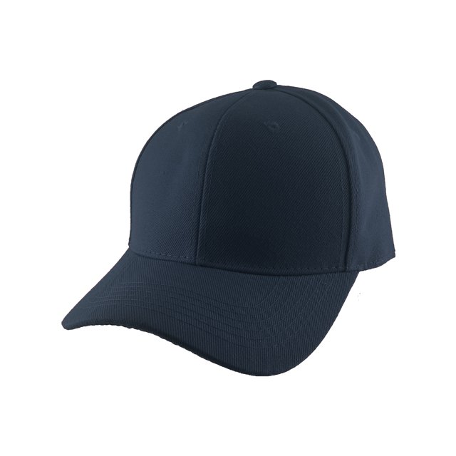 Casquette Ajustée Courbée, Marine 7 5/8