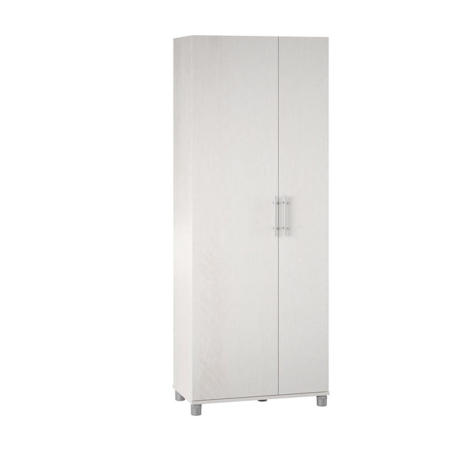 Systembuild Evolution Camberly Tall Asymmetrical Cabinet, Graphite Gray
