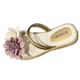 thumbnail image 1 of Sandals for Women Flower Flat Slippers High End Chic, 1 of 9