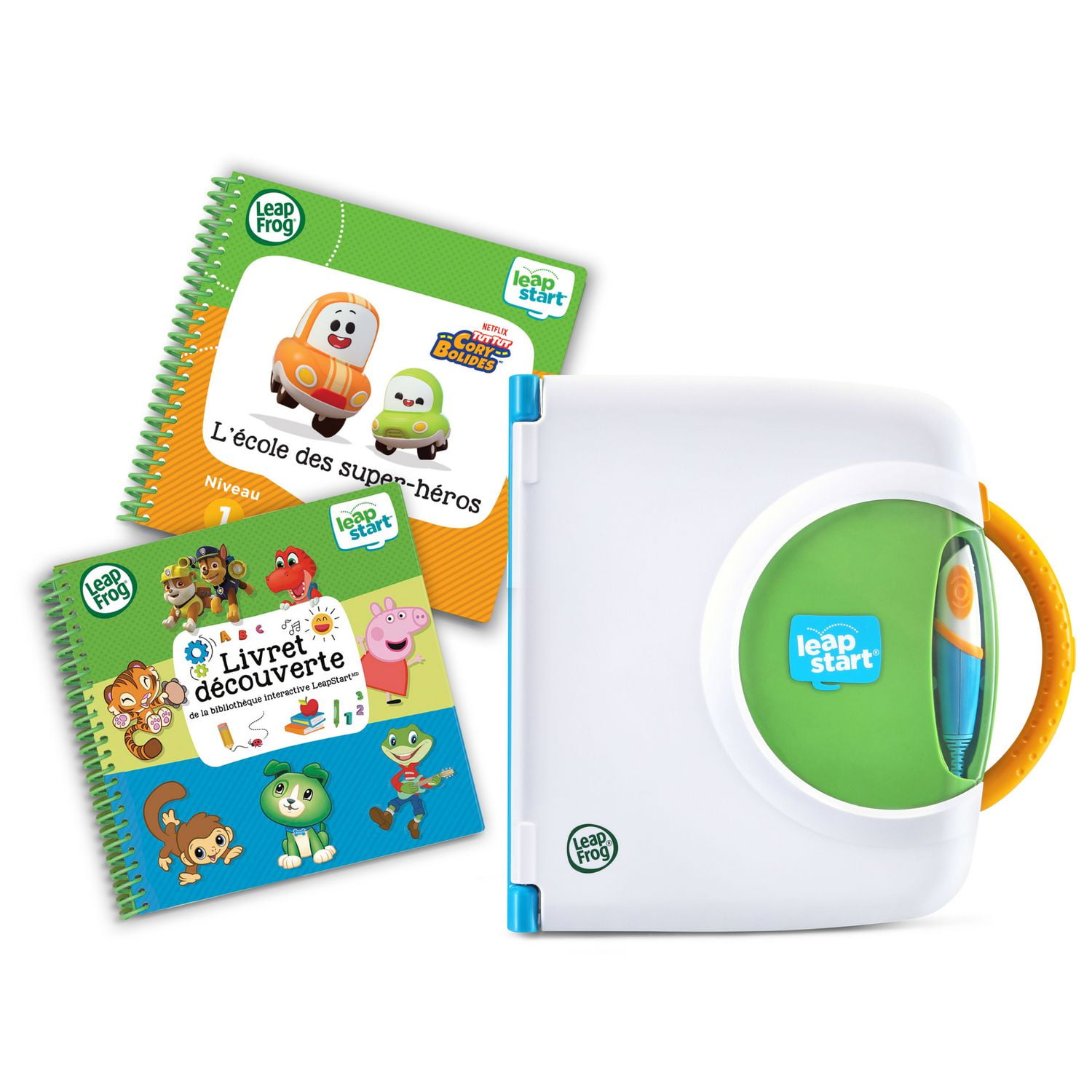 LeapFrog LeapStart - Pack Réussite scolaire système et livres - Apprendre à lire pour les enfants d’âge préscolaire - Version française