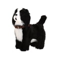 thumbnail image 1 of E Interactive Plush Toy Dog Robotic Pet Dog That Walks Barks Wags Tail Sings With Sound Sensor Simulation Dog For Kids Children Gift Border Collie, 1 of 6