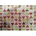 thumbnail image 4 of oneOone Tissu en Coton et Soie Imprimé Ikat Triangle au Mètre 42 Pouces de Large, 4 of 4