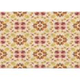 thumbnail image 1 of Ahgly Company Tapis d'Intérieur Lavables en Machine Rectangle Transitionnel Kaki Or, 5' x 7', 1 of 7