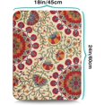 thumbnail image 4 of Washable Rubber Contemporary Red Multicolor Dish Drying Mats for Kitchen Counter Home Large Coffee Bar Pad Accessories and Decor for Utensils Stemware 18''''x24'''', 4 of 5