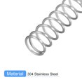 thumbnail image 4 of Unique Bargains Compression Spring, 5Pcs 304 Stainless Steel, 3mm OD, 0.2mm Wire, 20mm Length, 4 of 6