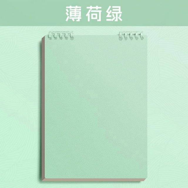 Loose Leaf Notebook for Writing Journaling, 60 Sheets Refillable Binder with Lined Paper, Portable Filler Pad for Office School Note Taking, A5 Size Filler Paper Notebook for Planner Diary Sketching