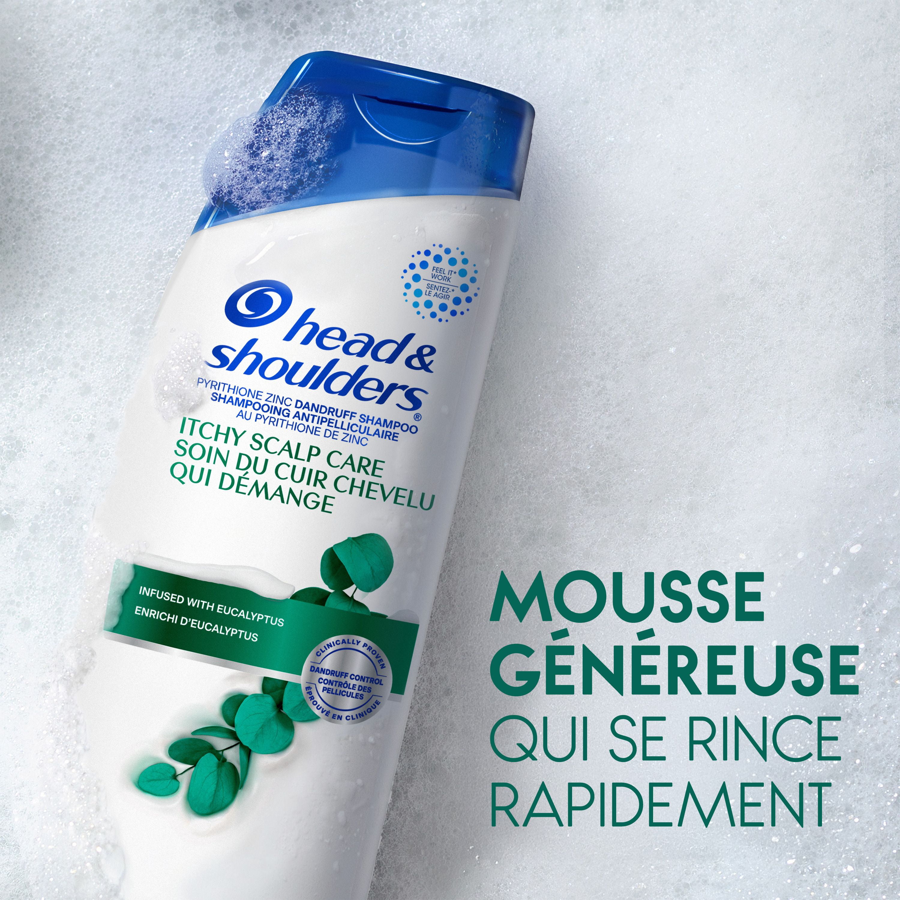 Head & Shoulders Shampooing pour Cuir Chevelu Qui Démange