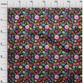 thumbnail image 2 of oneOone Viscose Chiffon Black Fabric Florals Sewing Craft Projects Fabric Prints By Yard 42 Inch Wide, 2 of 4