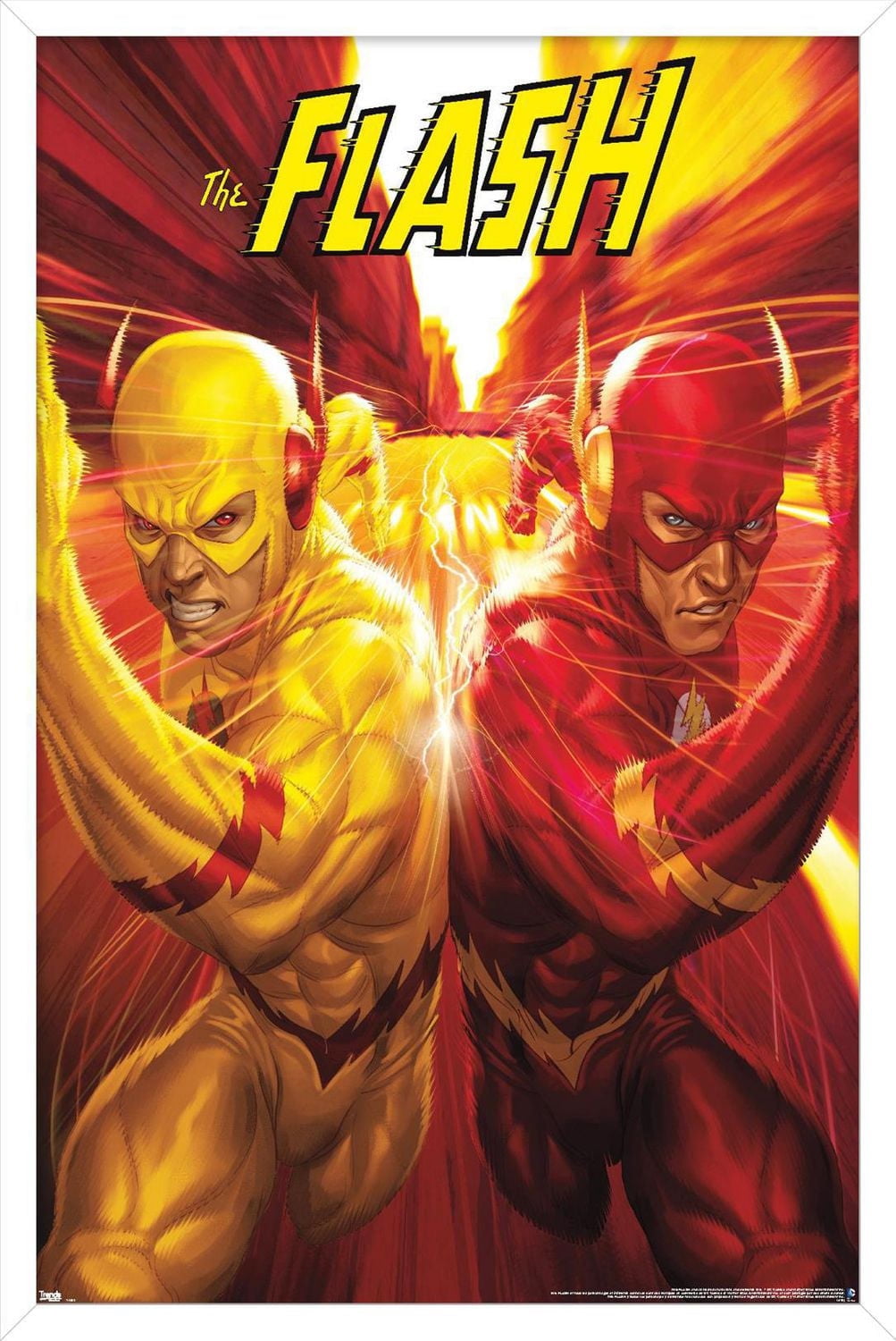 DC Comics - The Flash and The Reverse Flash - Race Wall Poster, 22.375" x 34"