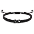 thumbnail image 1 of Heart Initial Bracelets 26 Letters Initial Bracelet A-Z Braided Bracelets✨✨ F5T3, 1 of 9