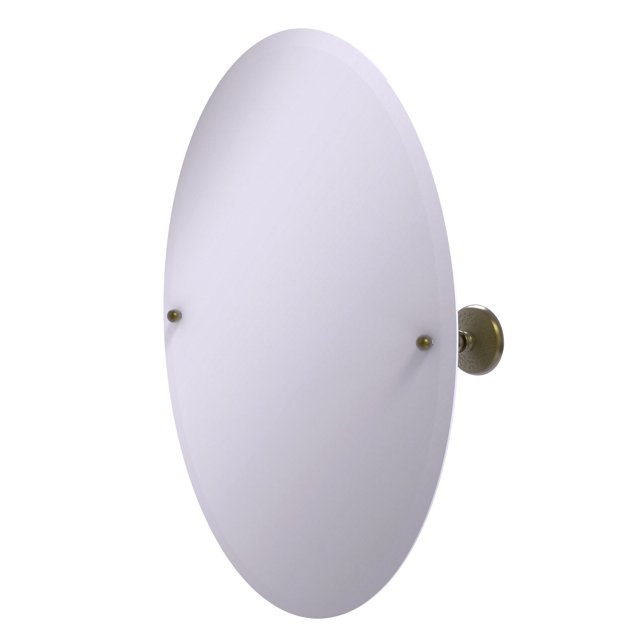 Miroir Inclinable Ovale Sans Cadre avec Bord Biseauté - PMC-91-ABR