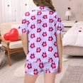 thumbnail image 5 of Ensemble de Pyjama pour Petit Garçon, Imprimé Graphique, Ensemble de Pyjama pour Filles à Boutons, Ensemble de Pyjama Classique, Pyjama Preppy pour Filles 4T 5T, 5 of 5