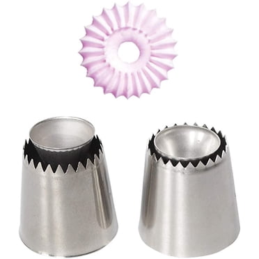 Zhuge Ensemble de 2 Embouts de Tuyauterie Russes Embout Sultan Anneau de Cuisson Moules à Biscuits Kits Fournitures de Décoration de Gâteau Wilton Meilleur Cadeau de Cuisine