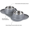 thumbnail image 4 of OYISIYI Pet Bowls Stainless Steel (L Grey), 4 of 4