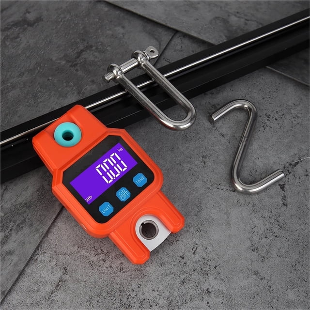 300kg Rechargeable Digital Eletronicos Scale Backlight Hanging Hook Scale Fishing Travel Weighing Scale ,Easy to Install
