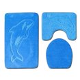 thumbnail image 2 of kurtrusly 3pcs Absorbent Bathroom Mat Set For Luxurious Bathing Experience Anti-slip PJ210611-B006 1Set, 2 of 6