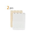 thumbnail image 2 of INSPIRE CHIC Women's Elastic Bra Hook Extensions 3 Rows 2 Pcs Skin Color 2 and White, 2 of 6
