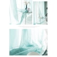 thumbnail image 4 of Window Curtains for Living Room Semi Sheer Curtains for Bedroom 98 Inches Long Grommet Vertical Window Curtains Drapes with Light Through for Living Room Window Curtains Living Room, 4 of 9