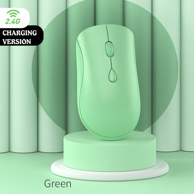 PEONAVET A Bluetooth A Bluetooth Wireless 2.4G Silent Mouse Desktop Laptop Charging Wireless Mouse (charging 2.4G)