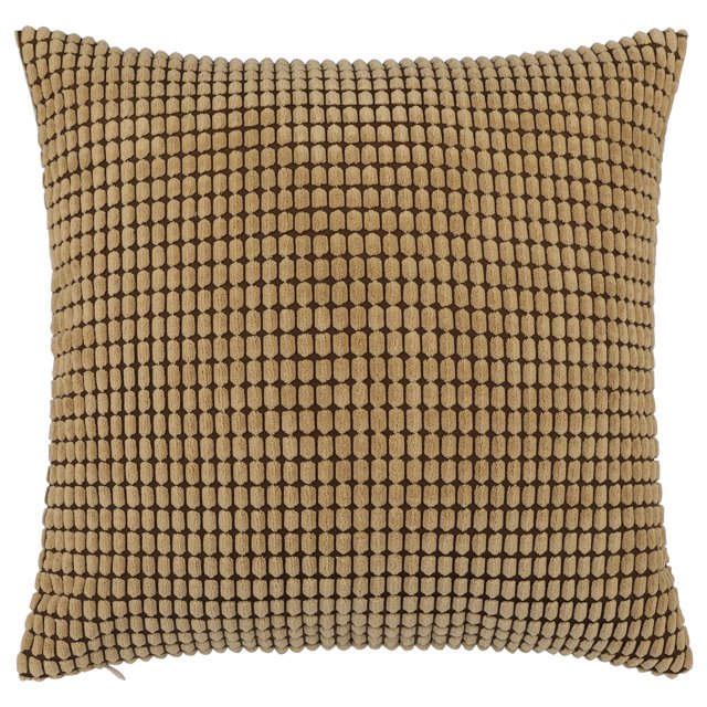 Unique Bargains Soft Corduroy Striped Velvet Decorative Throw Pillow Cusion Cover