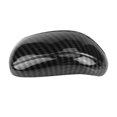 thumbnail image 4 of Car Gear Shift Knob Cover Trim Sticker for Mitsubishi Eclipse Cross 17-18 Carbon Fiber, 4 of 11
