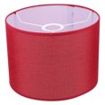 thumbnail image 1 of BRIGHTFUFU 1Set Hanging Lamp Shades Circular Cloth Wine Red for Home Users, 1 of 5