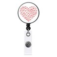 thumbnail image 1 of Nurse Badge Buckle Love Stethoscope Easy-To-Pull Buckle Retractable Badge Easy-To-Pull Certificate Buckle, 1 of 9