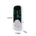 thumbnail image 3 of Electronic Muscle Massager with 4 Pads, 6 Modes Channel Unit Massager, Portable TENS Unit for Back Neck Shoulder Leg, Reusable Electrode Pads Muscle Relaxer, Pocket-Size Massager for Office Home, 3 of 9