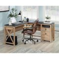 thumbnail image 1 of Sauder Newberry Lane Engineered Wood L-Shaped Desk in Khaki Pine, 1 of 13