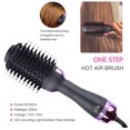 thumbnail image 3 of Hair Dryer Brush, Hot Air Brush Hair Dryer Styler & Volumizer Brush Blow Dryer Styler, Negative Ion Ceramic Blow Dryer Brush, One Step Hair Dryer & Styler, 3 of 5