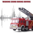thumbnail image 1 of Water Spray Truck Fire Engine Water Spray Truck Fire Engine Educational Toys Nontoxic With Sound And Light Simulation Electric Fire Truck, 1 of 8