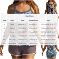 thumbnail image 3 of TIMIFIS Tankini Swimsuits for Women 2 Piece Modest Bathing Suits Loose Fits Floral Printed Tank Tops with Board Shorts Swimwear Set, 3 of 5