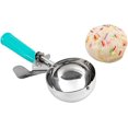 thumbnail image 1 of Met Lux Ounce Portion Scoop Durable Disher Scoop - Thumb Trigger Orange Stainless Steel Ice Cream Disher for Portion Control for Ice Cream Mashed Potato and Cookie Batter, 1 of 14