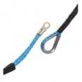thumbnail image 3 of 5/16"x50' 5500lbs 4.8MMX15M 2.5Ton Towing Winch Rope Heavy Duty Cable String Line Synthetic Fiber With Sleeve Thimble ATV/UTV/ ,Durable & Safe, 3 of 5