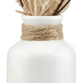 thumbnail image 4 of Bouclair Rustic Faux Wheat & Thistle in White Bottle Vase, 4 of 5