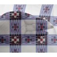 thumbnail image 4 of oneOone Viscose Chiffon Fabric Check Ikat Print Fabric BTY 42 Inch Wide, 4 of 4