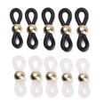 thumbnail image 2 of maskred Fashionable 50Pcs Eye Glasses Spectacle Chain Strap Holder Loop Ends Type A 50 Pcs 1Set, 2 of 6