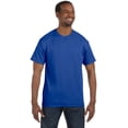 thumbnail image 2 of Hanes ComfortBlend EcoSmart T-Shirt à Col Ras du Cou pour Hommes, G, Bleu Royal Foncé, 2 of 7