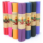 RedSky Tapis de Yoga Ecofriendly Bamboo Épaisseur (bleu)