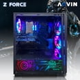 thumbnail image 3 of PC de Jeu AQVIN ZForce Ordinateur de Bureau - Processeur Intel Hexa-Core i7 Noir, GeForce RTX 3070 8 Go GDDR6, SSD 2 To, RAM DDR4 32 Go, Windows 11 Pro, Wi-Fi Prêt, Clavier et Souris de Jeu, 3 of 5