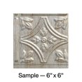 thumbnail image 1 of Fasade Traditional Style 1 Decorative Vinyl Backsplash Panel Vintage Metal 6x6 Inch Sample, 1 of 6